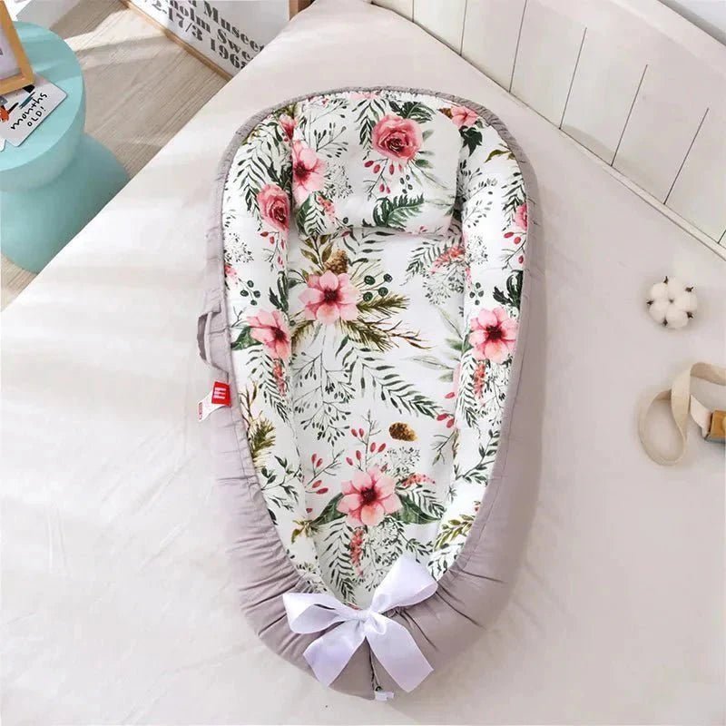 Berceau Bébé - NidPortableBébé™ - Fleurs - Rêves des tout - petits