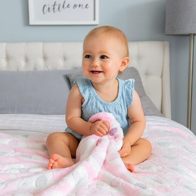 Couverture bebe | Petit éléphant - Rêves des tout - petits