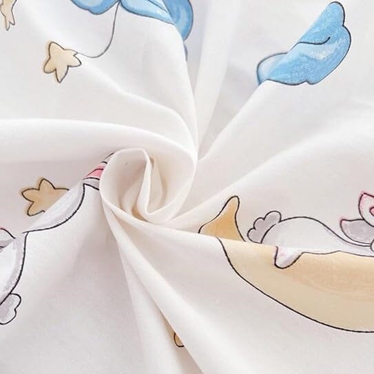 LINGE DE LIT BEBE - DouxSommeil™ - Bonne Nuit Lapin - Rêves des tout - petits