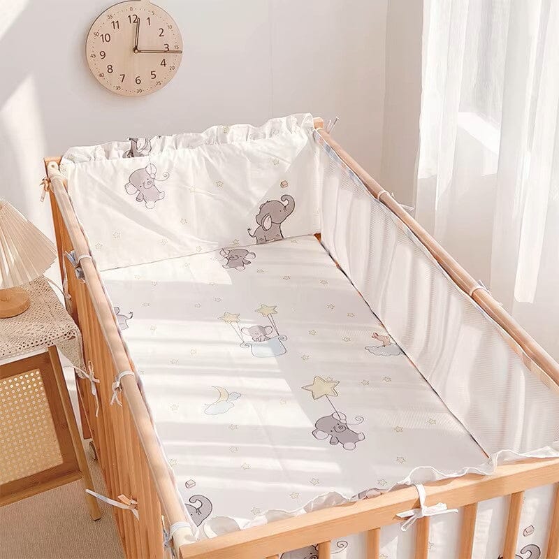 LINGE DE LIT BEBE - DouxSommeil™ - Éléphants - Rêves des tout - petits