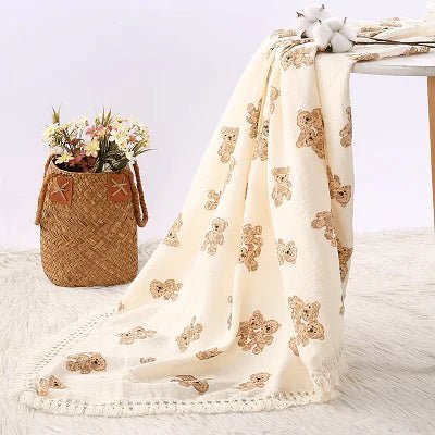 COUVERTURE BEBE - BabyBlanket™ - Ours - Rêves des tout - petits