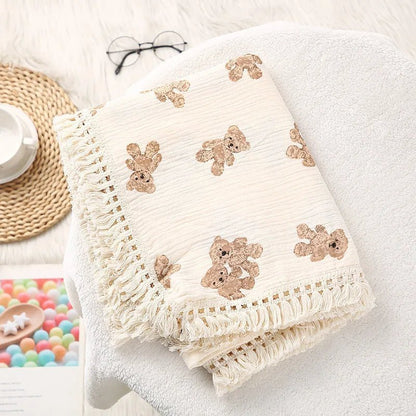 COUVERTURE BEBE - BabyBlanket™ - Ours - Rêves des tout - petits