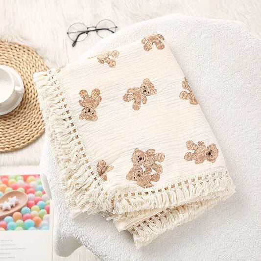 COUVERTURE BEBE - BabyBlanket™ - Ours - Rêves des tout - petits