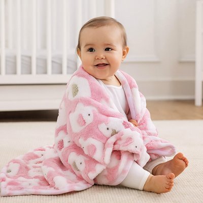 Couverture bebe | Petit éléphant - Rêves des tout - petits