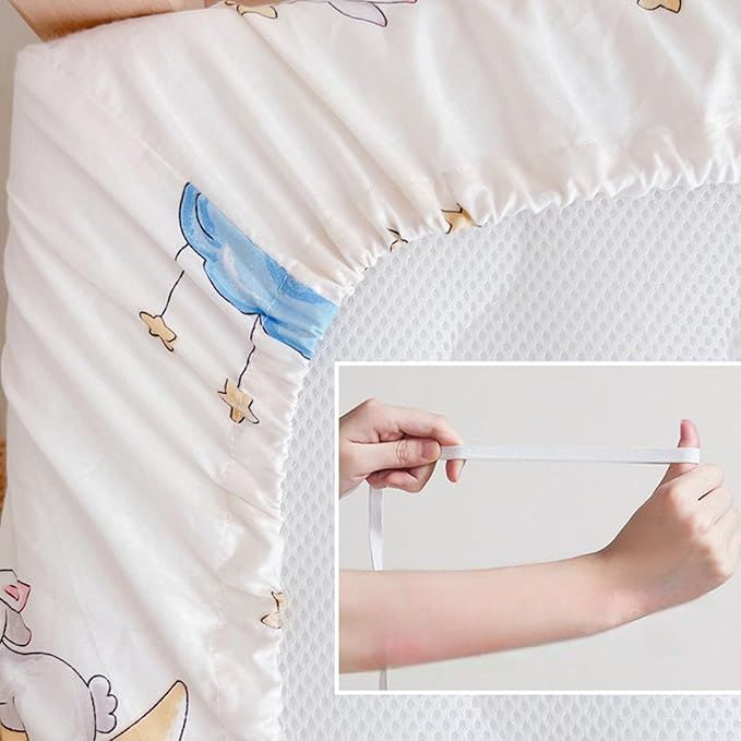 LINGE DE LIT BEBE - DouxSommeil™ - Bonne Nuit Lapin - Rêves des tout - petits