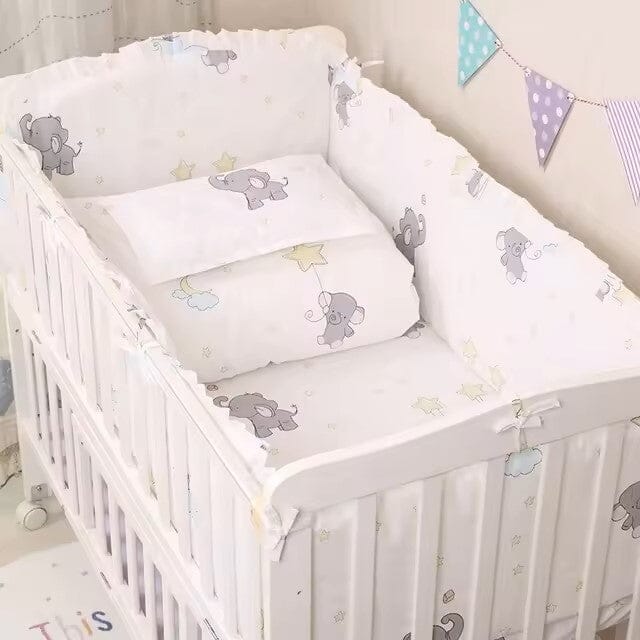 LINGE DE LIT BEBE - DouxSommeil™ - Éléphants - Rêves des tout - petits