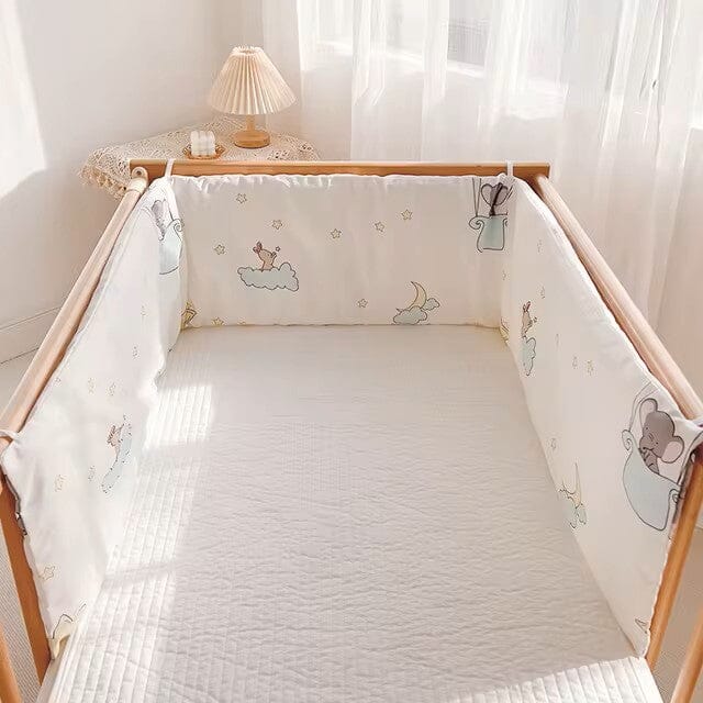LINGE DE LIT BEBE - DouxSommeil™ - Éléphants - Rêves des tout - petits