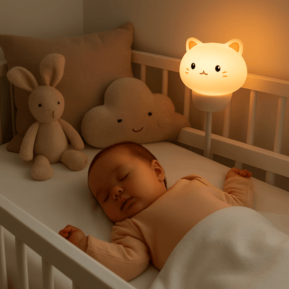 Veilleuse bébé - SweetDream - bébé dors paisiblement