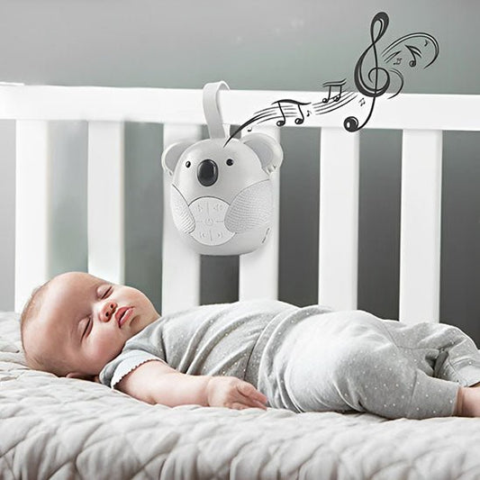 bébé dors avec veilleuse bruit blanc en forme de koala